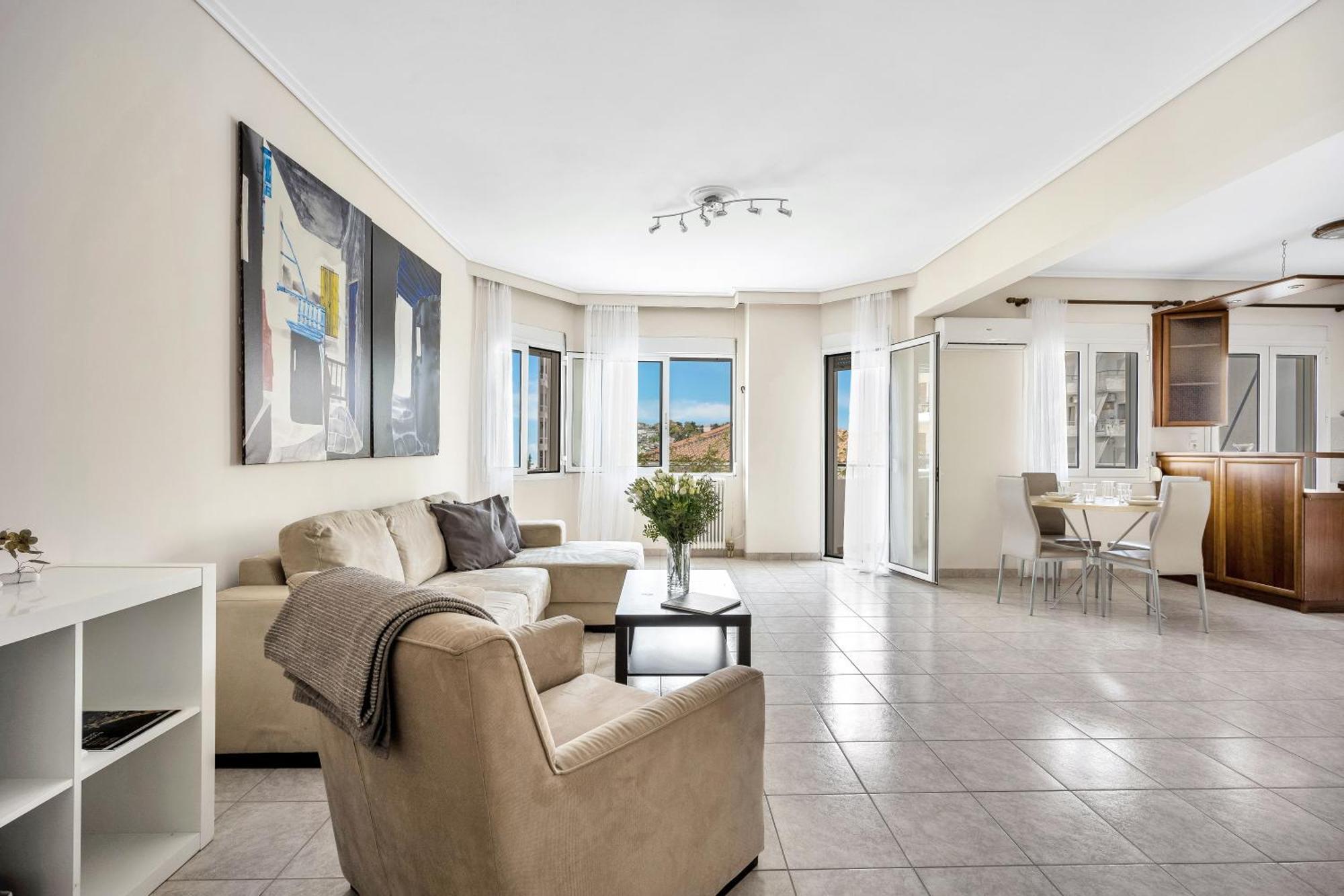 Fabulous Central Apartment Close To The Sea! Chalkís المظهر الخارجي الصورة